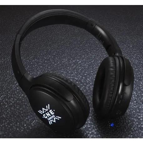 Light Up Logo Bluetooth Headphones 1 of 9