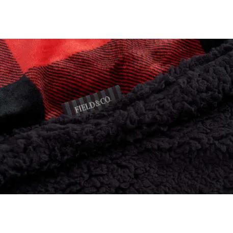 Field & Co.® Buffalo Plaid Sherpa Blanket 20 of 22