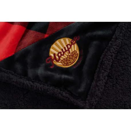 Field & Co.® Buffalo Plaid Sherpa Blanket 22 of 22