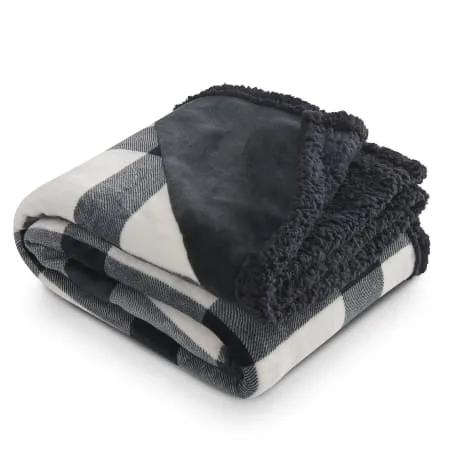 Field & Co.® Buffalo Plaid Sherpa Blanket 11 of 22