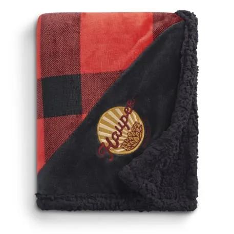 Field & Co.® Buffalo Plaid Sherpa Blanket 1 of 22