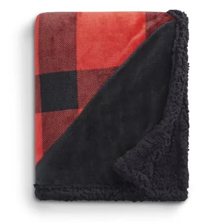 Field & Co.® Buffalo Plaid Sherpa Blanket 5 of 22