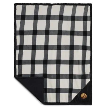 Field & Co.® Buffalo Plaid Sherpa Blanket 15 of 22