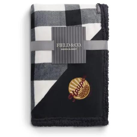 Field & Co.® Buffalo Plaid Sherpa Blanket 14 of 22