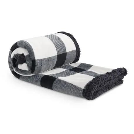 Field & Co.® Buffalo Plaid Sherpa Blanket 19 of 22