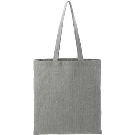 Recycled Cotton Herringbone Tote w/Zip Pocket 3 of 6