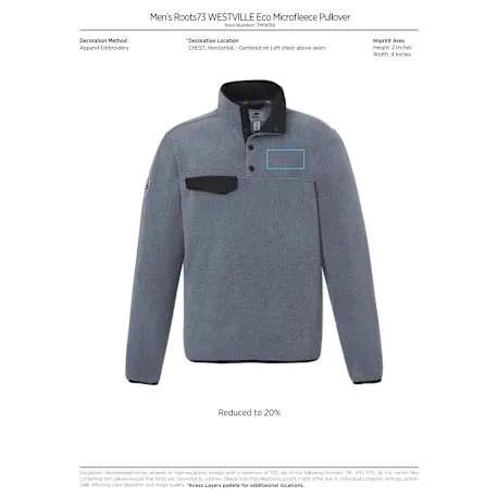 Roots73 WESTVILLE Eco Microfleece Pullover - Men's 16 of 19