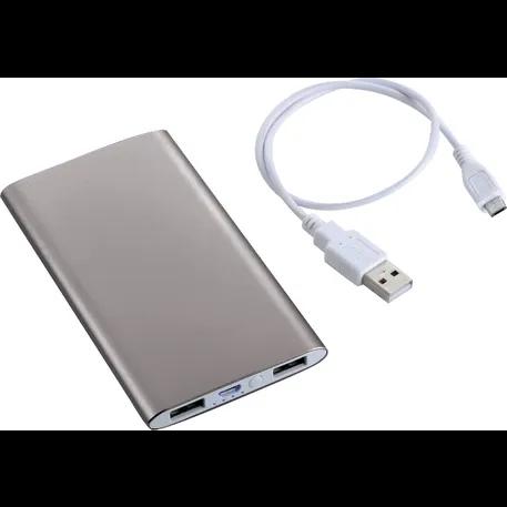 Sleek Aluminum 4000 mAh Power Bank 2 of 9