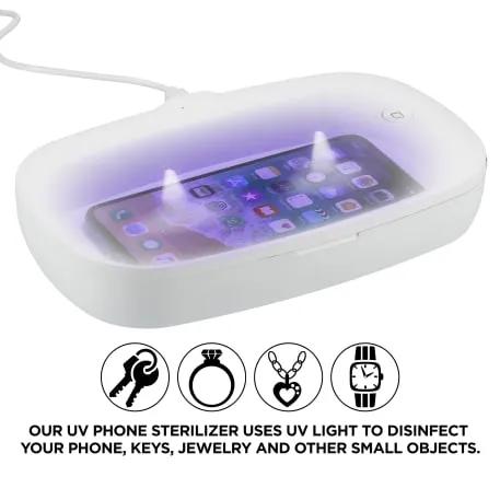 UV Phone Sanitizer with Wireless Charging Pad 11 of 12