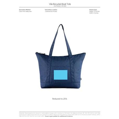 Vila Recycled Boat Tote 6 of 16