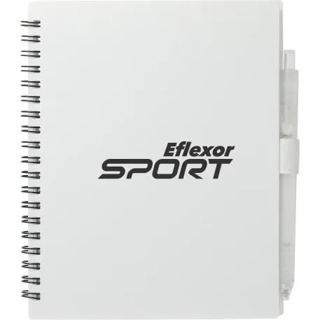 5.5” x 7” FSC® Recycled Spiral Notebook w/ RPET Pe 3 of 36