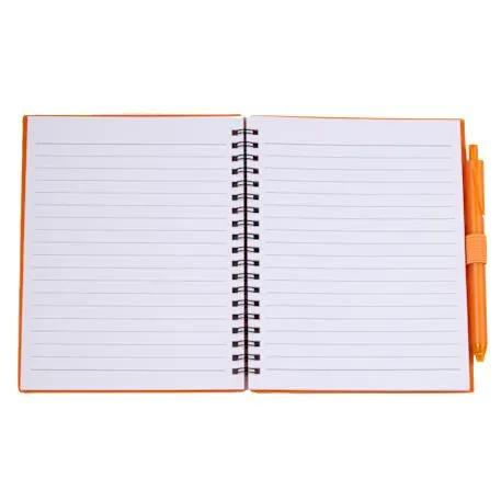 5.5” x 7” FSC® Recycled Spiral Notebook w/ RPET Pe 26 of 36