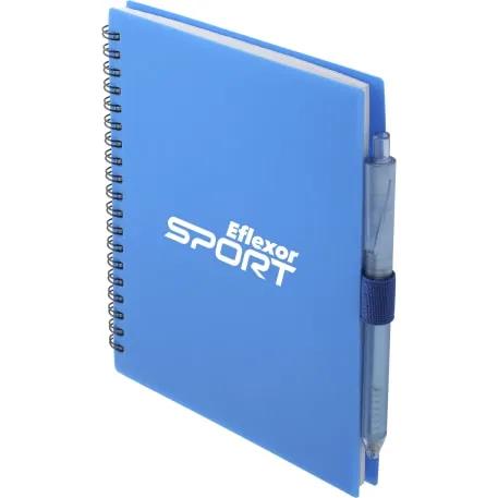 5.5” x 7” FSC® Recycled Spiral Notebook w/ RPET Pe 9 of 36