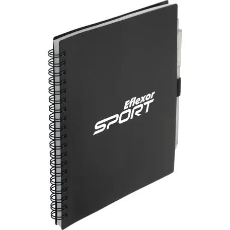 5.5” x 7” FSC® Recycled Spiral Notebook w/ RPET Pe 33 of 36