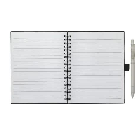 5.5” x 7” FSC® Recycled Spiral Notebook w/ RPET Pe 22 of 36