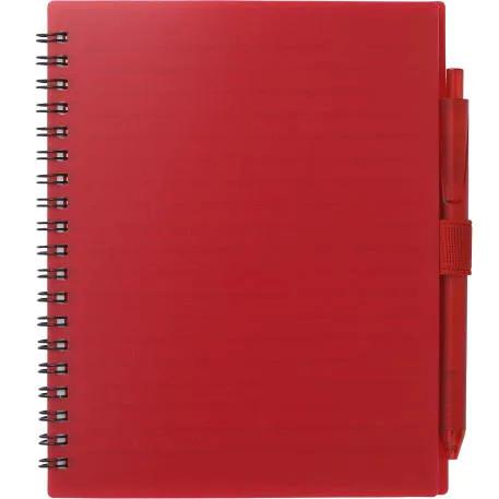 5.5” x 7” FSC® Recycled Spiral Notebook w/ RPET Pe 14 of 36