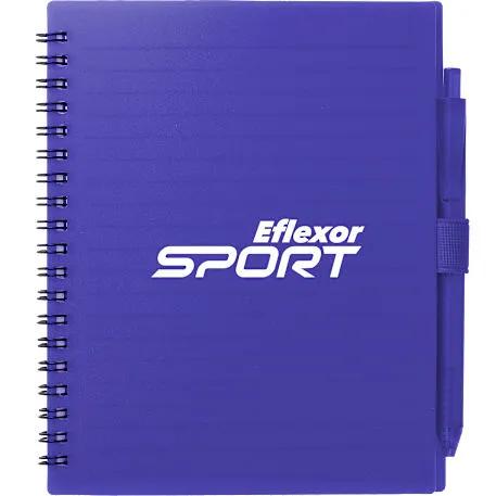 5.5” x 7” FSC® Recycled Spiral Notebook w/ RPET Pe 7 of 36