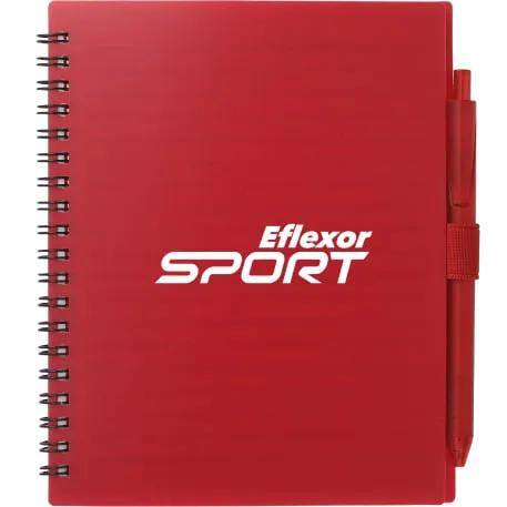 5.5” x 7” FSC® Recycled Spiral Notebook w/ RPET Pe 5 of 36