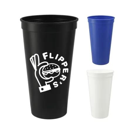 Solid 24oz Recycled Stadium Cup 1 of 9