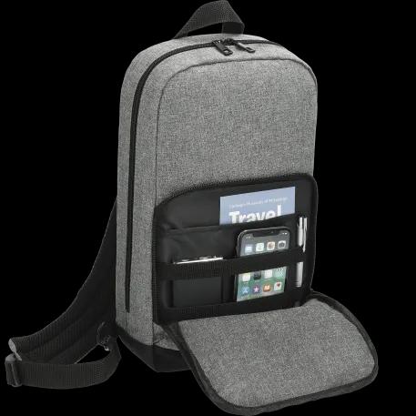 Graphite Deluxe Recycled Sling Backpack 8 of 8