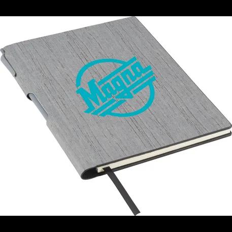 6" x 8.5" FSC® Mix Bari Notebook with Pen 2 of 3