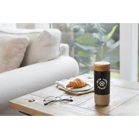 Arlo Ceramic Tumbler with Bamboo lid 11oz 5 of 16