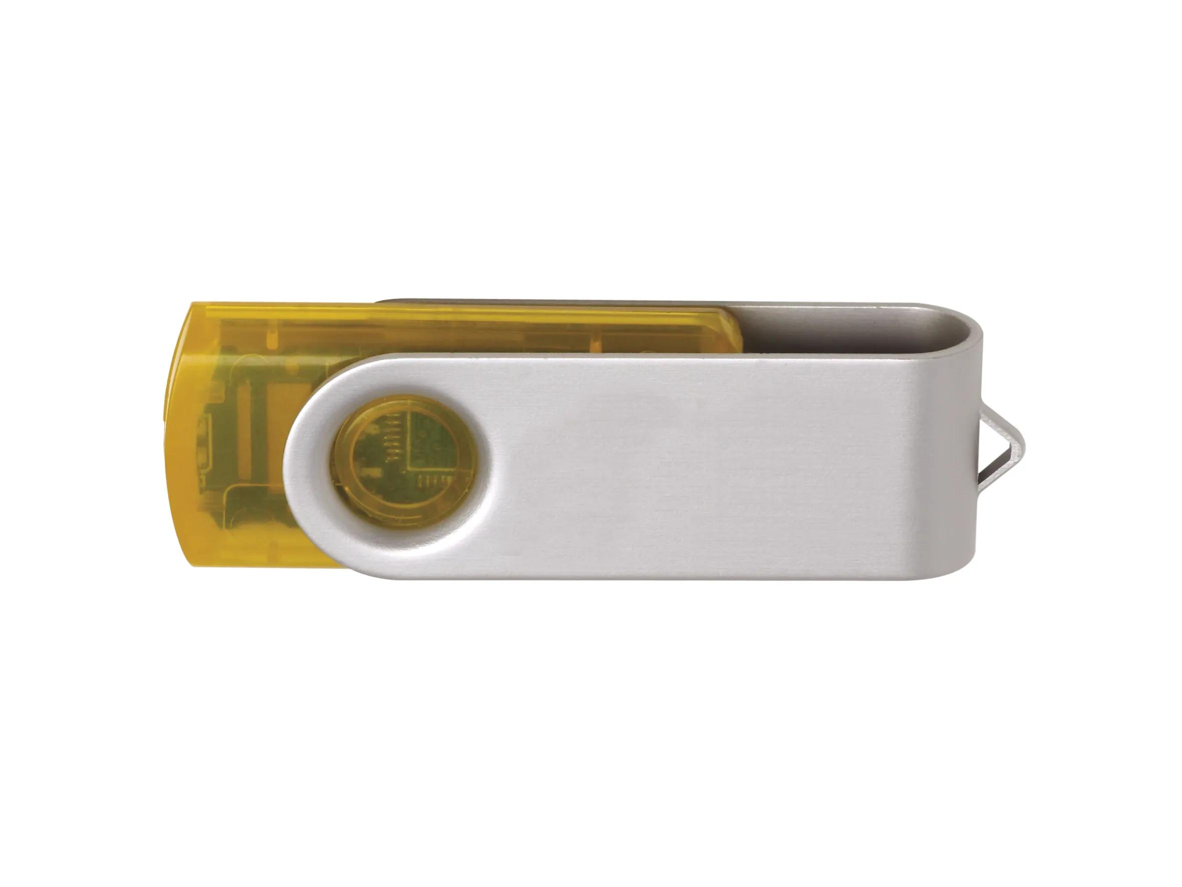 1 GB Translucent Folding USB 2.0 Flash Drive 3 of 9