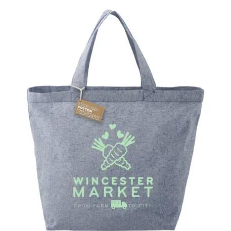 Recycled 5oz Cotton Twill Grocery Tote 1 of 18
