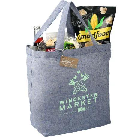 Recycled 5oz Cotton Twill Grocery Tote 5 of 18