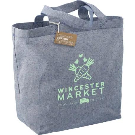 Recycled 5oz Cotton Twill Grocery Tote 3 of 18