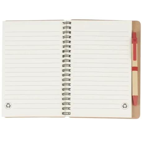 5" x 7" Eco Spiral Notebook with Pen 8 of 13