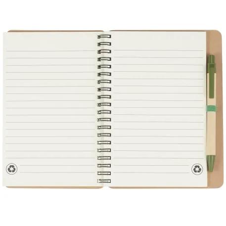 5" x 7" FSC® Mix Eco Spiral Notebook with Pen 4 of 14