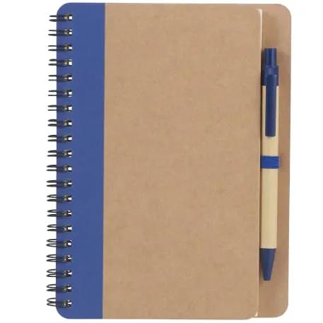 5" x 7" FSC® Mix Eco Spiral Notebook with Pen 13 of 14