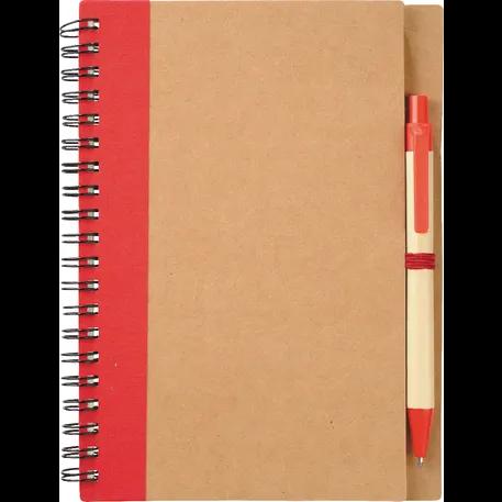 5" x 7" Eco Spiral Notebook with Pen 10 of 13
