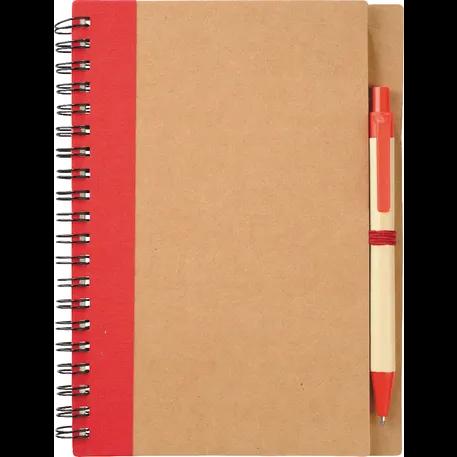 5" x 7" FSC® Mix Eco Spiral Notebook with Pen 10 of 14