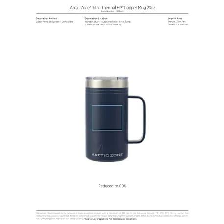 Arctic Zone® Titan Thermal HP® Copper Mug 24oz 23 of 26