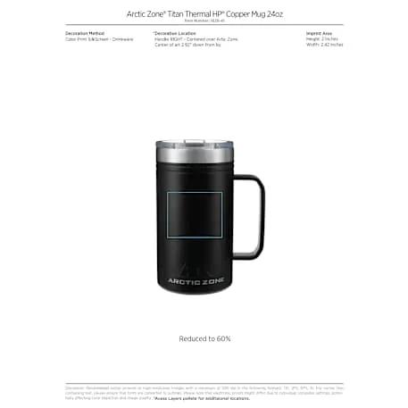 Arctic Zone® Titan Thermal HP® Copper Mug 24oz 21 of 26