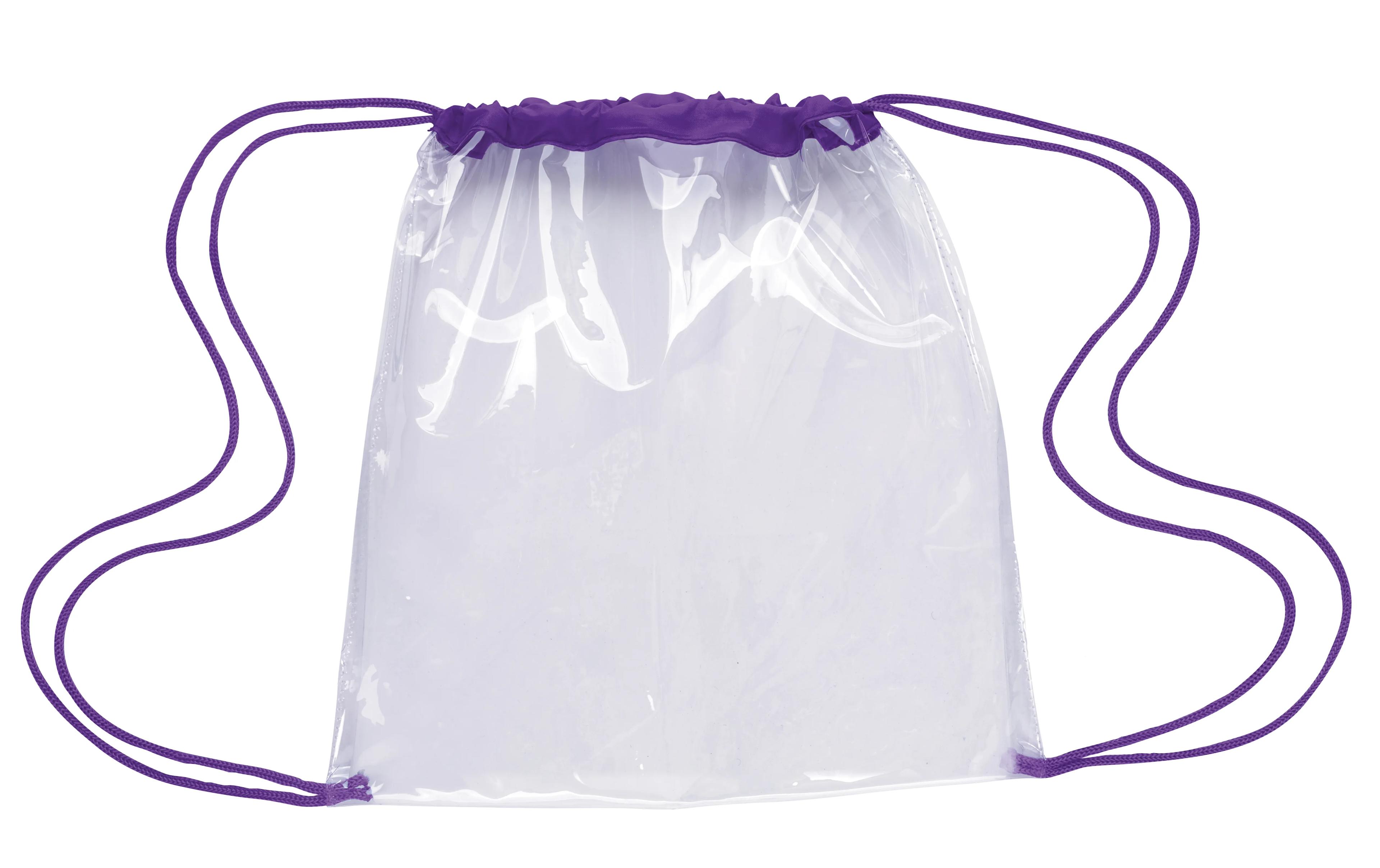 Clear Game Drawstring Backpack 23 of 23
