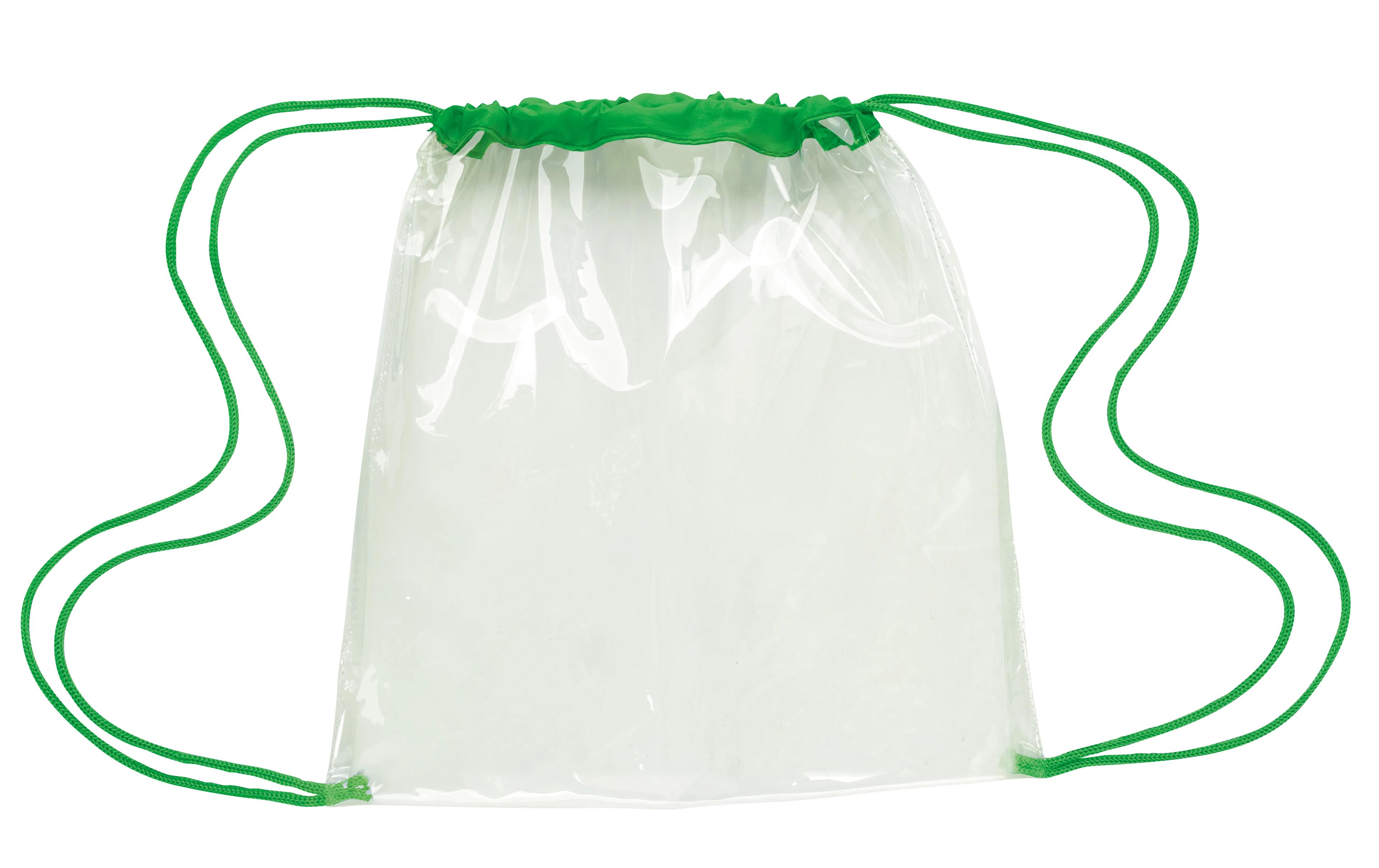 Clear Game Drawstring Backpack 5 of 23