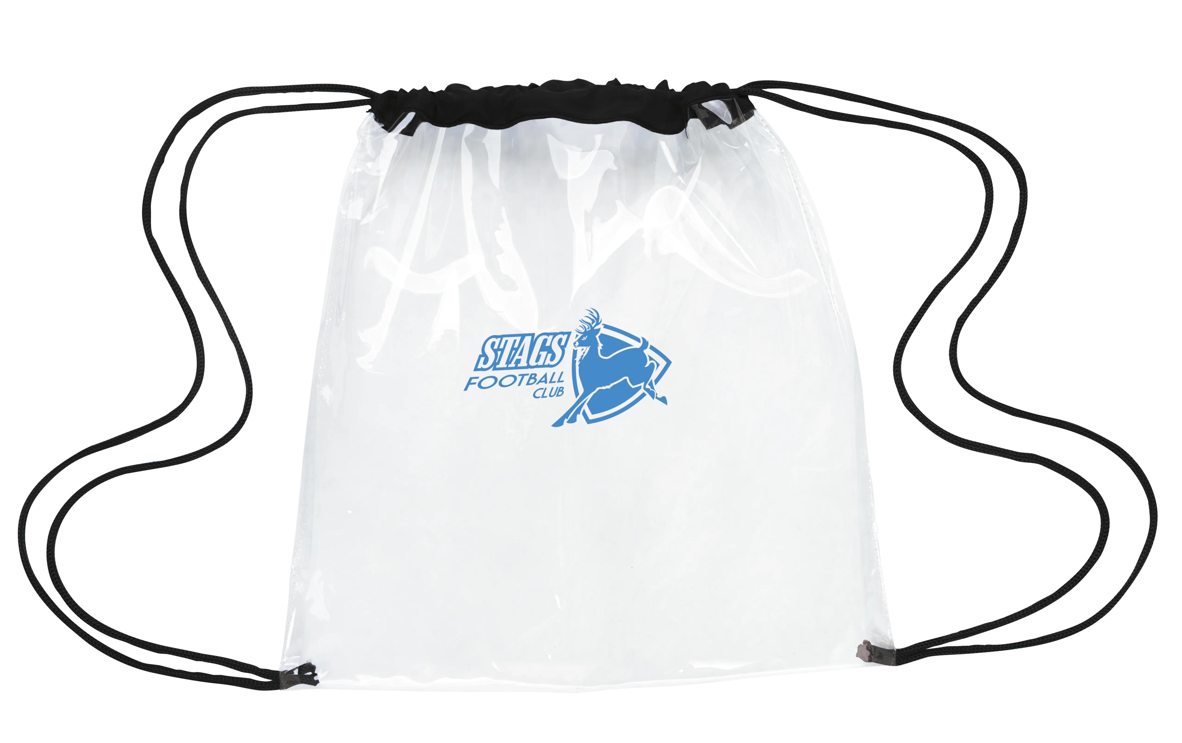 Clear Game Drawstring Backpack 11 of 23