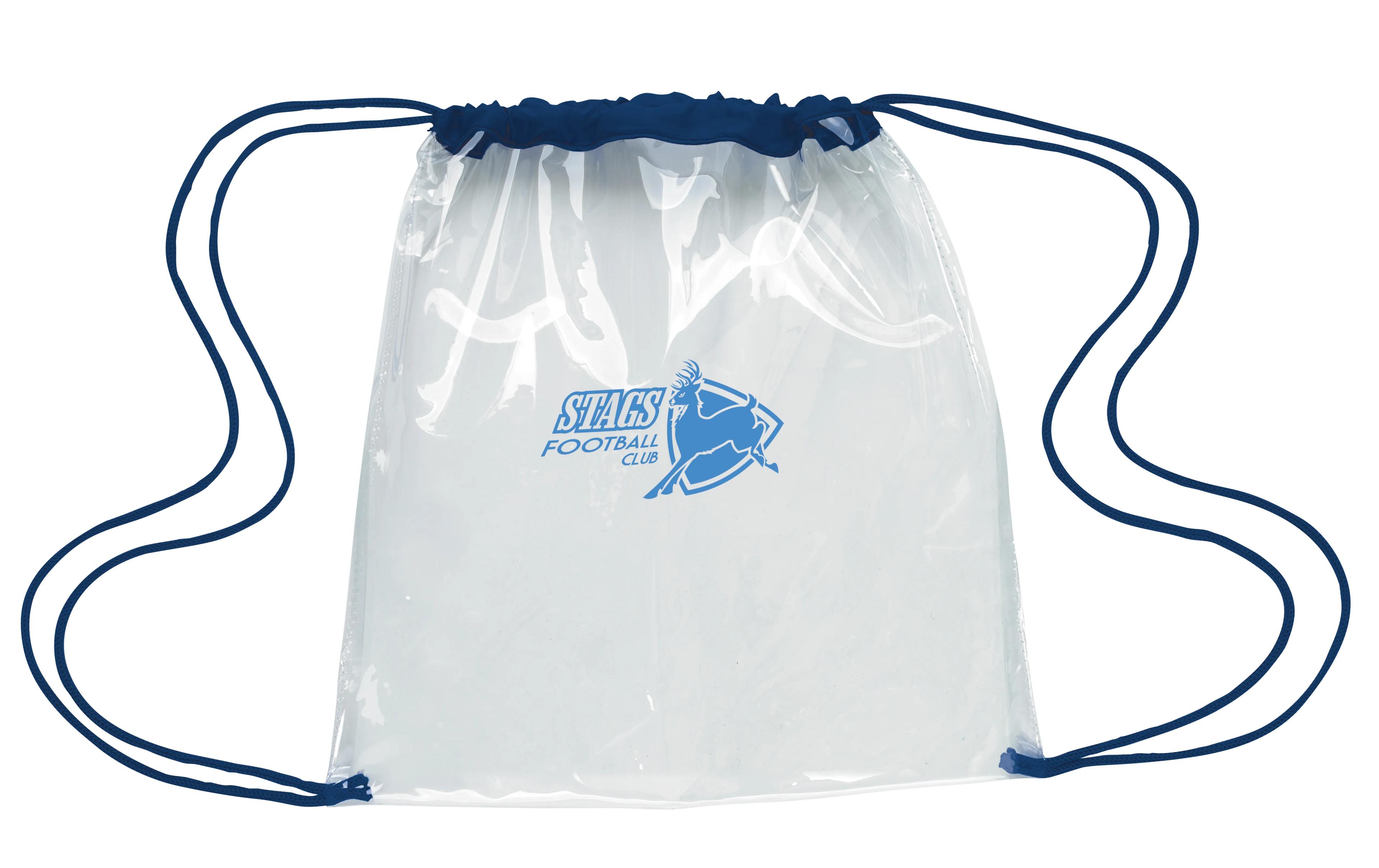 Clear Game Drawstring Backpack 14 of 23