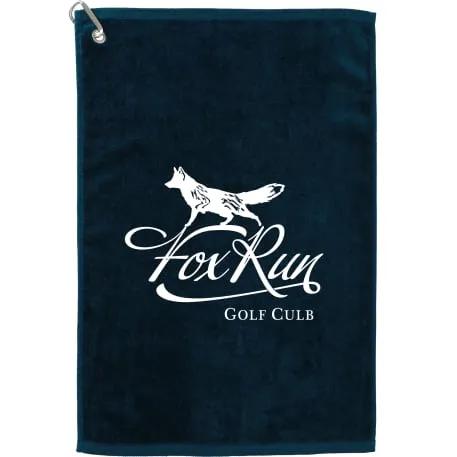 3.5 lb./doz. 16x25in Terry Golf Towel 1 of 5