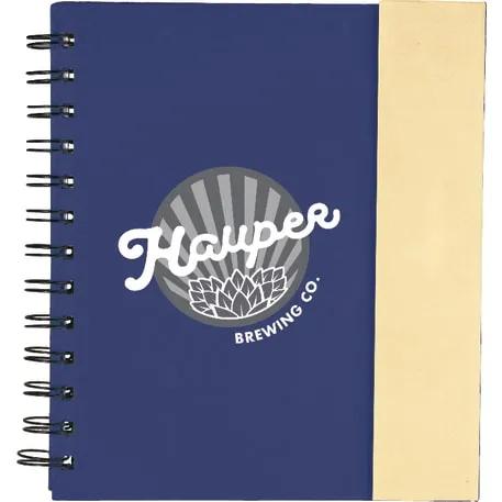 6.5" x 7" FSC® Mix Lock-it Spiral Notebook 1 of 5