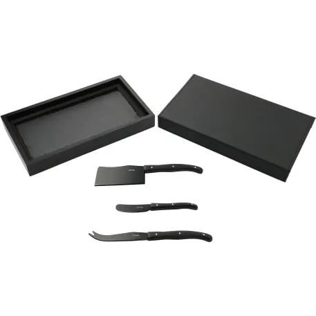 Modena Black Cheese & Serving Set 2 of 7