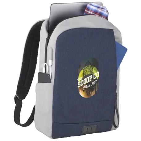 NBN Whitby Slim 15" Computer Backpack w/ USB Port 13 of 17