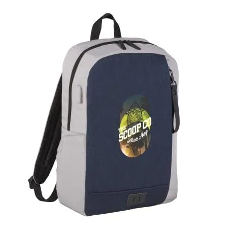 NBN Whitby Slim 15" Computer Backpack w/ USB Port 12 of 17