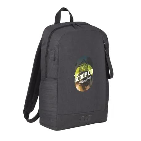 NBN Whitby Slim 15" Computer Backpack w/ USB Port 4 of 17