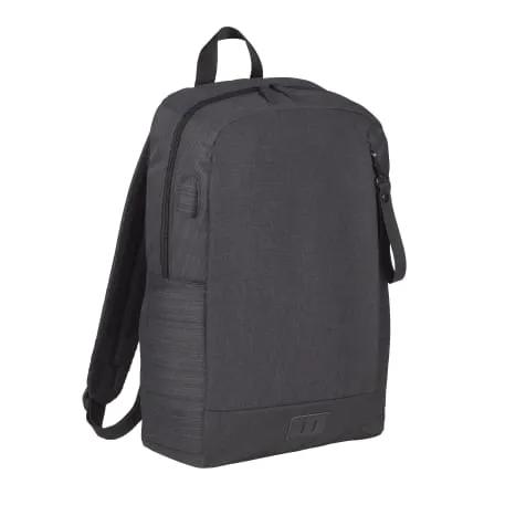 NBN Whitby Slim 15" Computer Backpack w/ USB Port 3 of 17