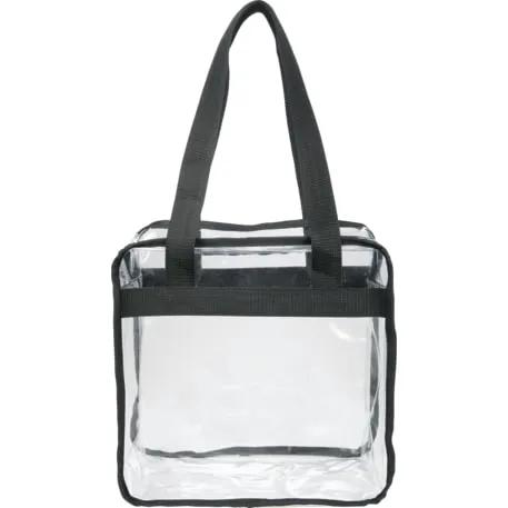 Game Day Clear Zippered Safety Tote 4 of 4