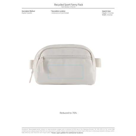 Recycled Sport Fanny Pack 29 of 41